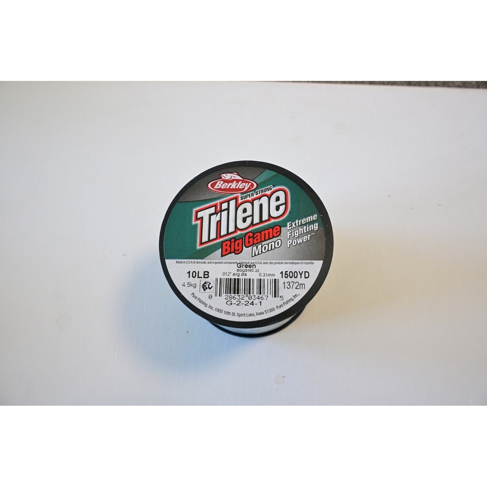 Berkley Trilene Big Game Fishing Line‎ 10LB 1500YD